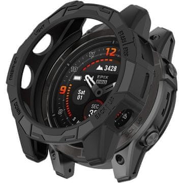 GS Futrola za Garmin Epix Pro Gen 2 / Fenix 7 Pro / 7 47mm, crna