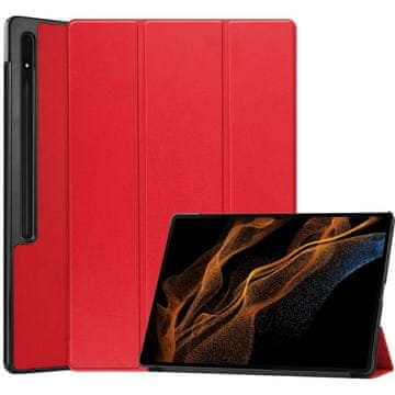 GS Futrola za Samsung Galaxy Tab S9 Ultra, Smartcase, crvena