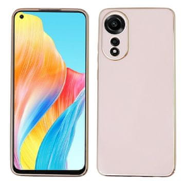 GS Futrola za Oppo A78 4G, Glamour CamShield, ružičasto zlatna