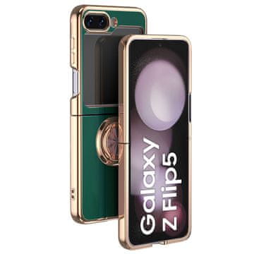 Overboard Futrola za Samsung Galaxy Z Flip 5 5G, Electro Ring, zelena