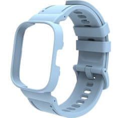 GS Silikonski remen s futrolom za Xiaomi Redmi Watch 3 Active, plave boje