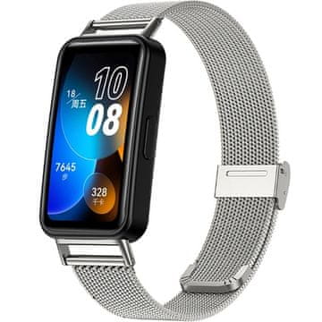 GS Narukvica za Huawei Band 8 / Huawei Band 9 / Huawei Band 10, srebrna