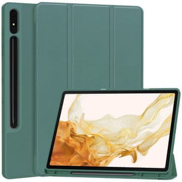 GS Futrola za Samsung Galaxy Tab S9+ s držačem za olovku, zelena