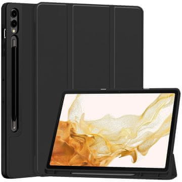 GS Futrola za Samsung Galaxy Tab S9+ s držačem za olovku, crna