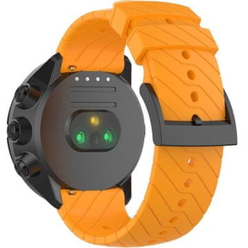 GS Univerzalni silikonski remen 22 mm, narančaste boje