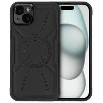 Overboard Futrola za iPhone 15, Armor Mag za MagSafe, crna