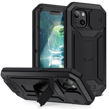 JUST Futrola za iPhone 13, CamShield Slide, oklopna, crna