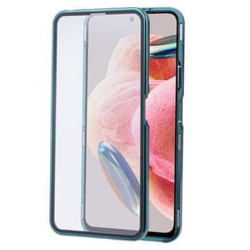 Overboard Futrola za Xiaomi Redmi Note 12, Glass Armor Leather, plava