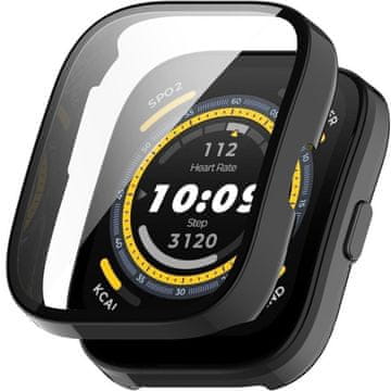 GS 2u1 Futrola + Kaljeno Staklo za Amazfit Bip 5, Crna