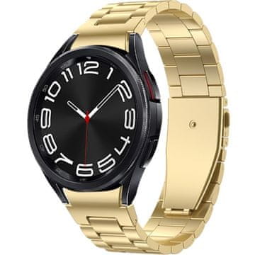 GS Narukvica za Samsung Galaxy Watch 4/5/6/7/FE 40/42/43/44/45/46/47mm, zlatna