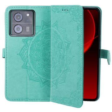 GS Preklopna futrola za Xiaomi 13T / 13T Pro, Mandala, zelena