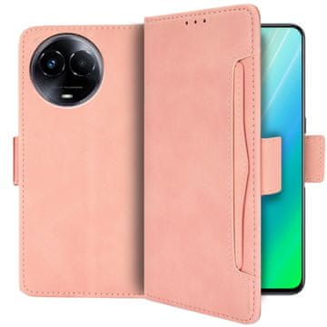 GS Realme 11 5G preklopna futrola, utor za karticu, ružičasta