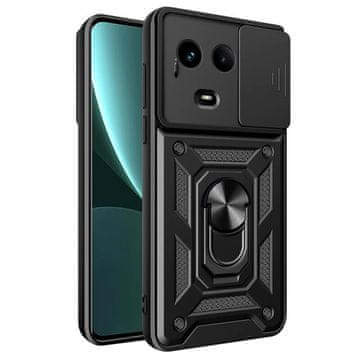 GS Realme 11 5G oklopljena maska, CamShield slide, crna
