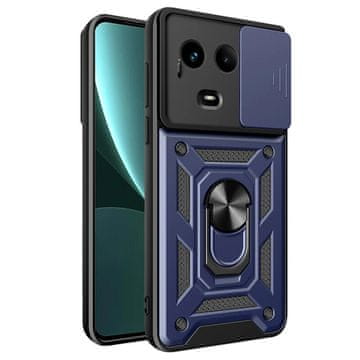 GS Realme 11 5G oklopljena maska, CamShield slide, plava