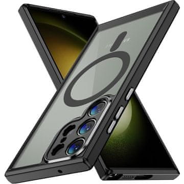 Overboard Futrola za Samsung Galaxy S23 Ultra, zaštita od udaraca, za MagSafe, crna