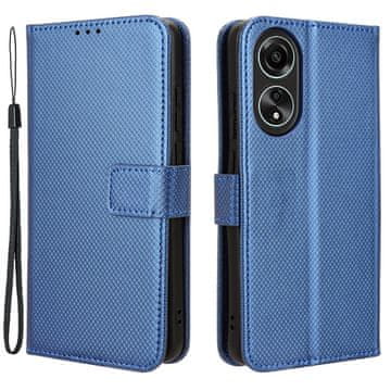 Overboard Preklopna futrola za Oppo A58 4G, pametni magnet, plava