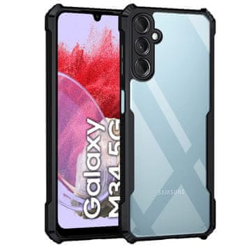 GS Futrola za Samsung Galaxy M34 5G, hibridna s anti-ispuštanjem, crna
