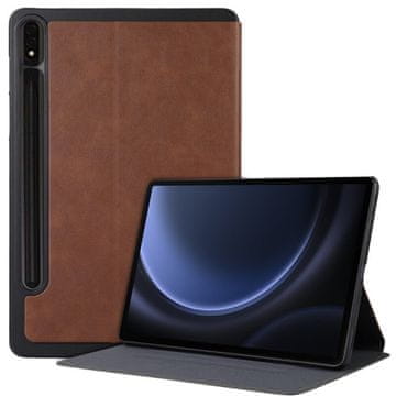 GS Samsung Galaxy Tab S9 FE+ Plus Smartcase s držačem za olovku, smeđa