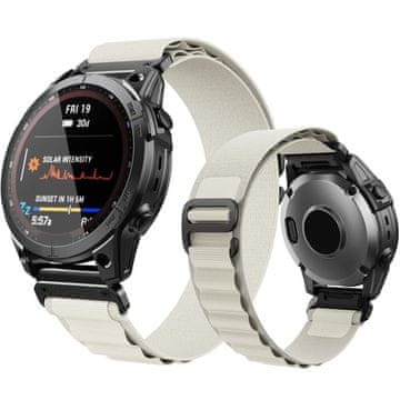 GS Quickfit najlonski remen za Garmin 26 mm, bijeli