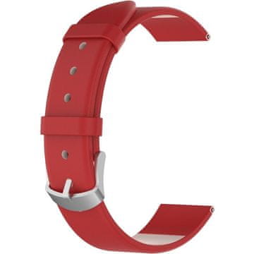 GS Univerzalni kožni remen 18 mm, crveni