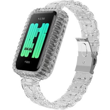 GS Narukvica za Xiaomi Redmi Smart Band 2 / Xiaomi Smart Mi Band 8 Active, prozirna