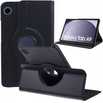 GS Futrola za Samsung Galaxy Tab A11 / A9, rotacija od 360°, crna