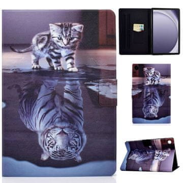 GS Maska za Samsung Galaxy Tab A9+ X210 / X215 / X216B, mačka i tigar