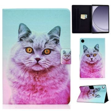 GS Futrola za Samsung Galaxy Tab A9 X110 / X115, ružičasta mačka