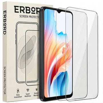 Overboard 2x Kaljeno staklo za Oppo A79 5G, 9H tvrdo staklo, staklo