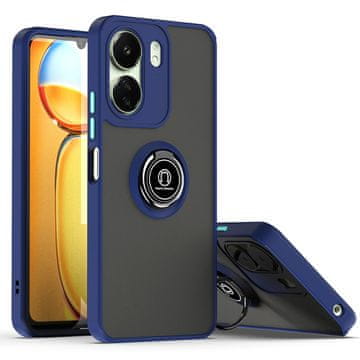 GS Futrola za Xiaomi Redmi 13C / Poco C65, matirani prsten, plava