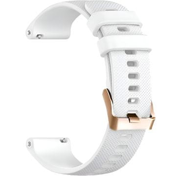 GS Univerzalni silikonski remen 20 mm, bijeli