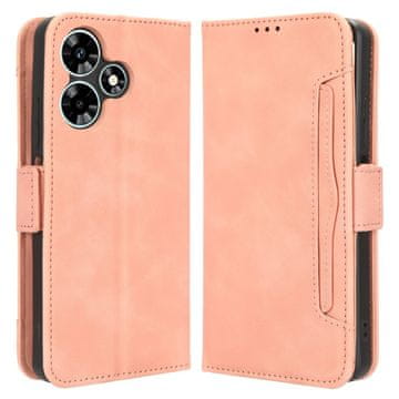GS Preklopna futrola za Infinix Hot 30, utor za karticu, ružičasta