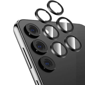 Overboard 2x Staklo za Kameru za Samsung Galaxy S24, Objektiv Kamere, Crno