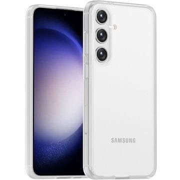 GS Hibridna maskica za Samsung Galaxy S24 Fusion sa zaštitom za kameru, prozirna