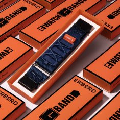 Overboard Runner Quickfit najlonski remen za Garmin Fenix 5/6/6 PRO/7 Forerunner 965/955/945, plava