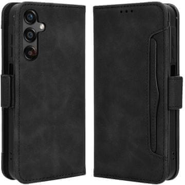 GS Preklopna futrola za Samsung Galaxy A25 5G, utor za karticu, crna