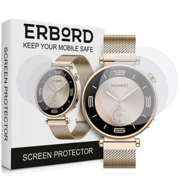 Overboard 2x kaljeno staklo za Huawei Watch GT 4 41mm, staklo
