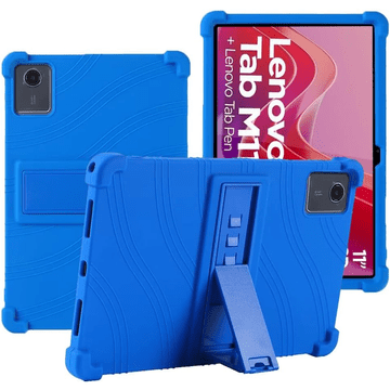 GS Silikonska maskica za Lenovo Tab M11, Impact, oklopljena, plava
