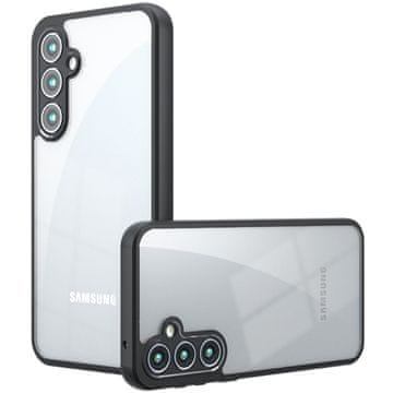 GS Futrola za Samsung Galaxy A25 5G, Fusion, prozirna / crna + 9H staklo