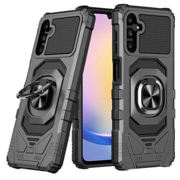 GS Futrola za Samsung Galaxy A25 5G, TechDefender, crna + 9H staklo
