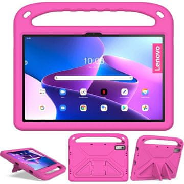GS Lenovo Tab P11 Gen 2 TB350FU TB350XU 11,5" dječja futrola s ručkom, ružičasta
