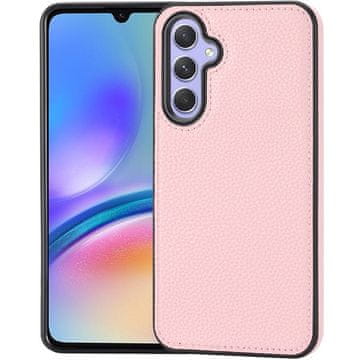 GS Futrola od ličija od kože za Samsung Galaxy A05s, roza