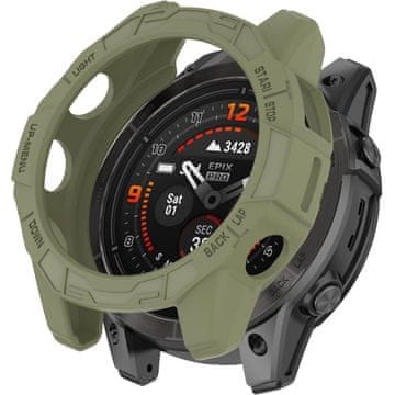 GS Futrola za Garmin Fenix 7X/7X Pro/Epix Pro Gen 2 51mm, zelena