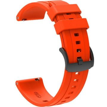 GS Univerzalni silikonski remen 22 mm, narančaste boje