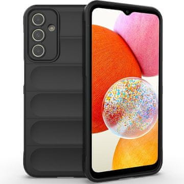 GS Futrola za Samsung Galaxy A15, otporna na udarce za igranje, crna + 9H staklo