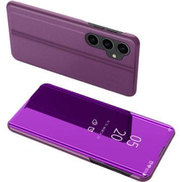 GS Prozirna maskica za Samsung Galaxy S23 FE, ljubičasta
