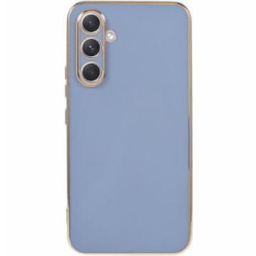 GS Futrola za Samsung Galaxy A15, Glamour CamShield, plava + 9H staklo