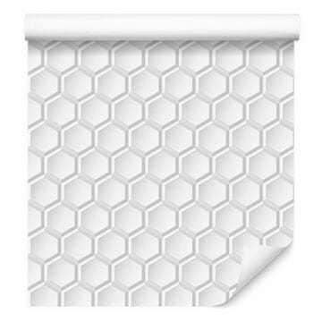 Optička 3D tapeta s geometrijskim figurama za dnevni boravak i spavaću sobu 50x1000 cm