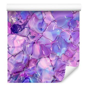Tapeta tinta lavanda, ljubičasta, plava i azurna 50x1000 cm