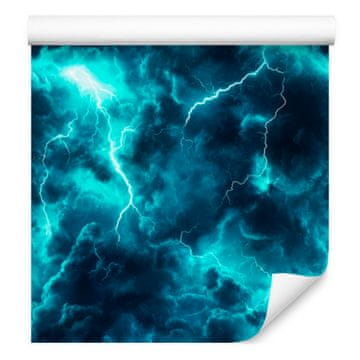 Fototapeta Watercolor Galaxy Turquoise za dnevni boravak i spavaću sobu 50x1000 cm